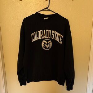 Vintage Colorado State Black Sweatshirt